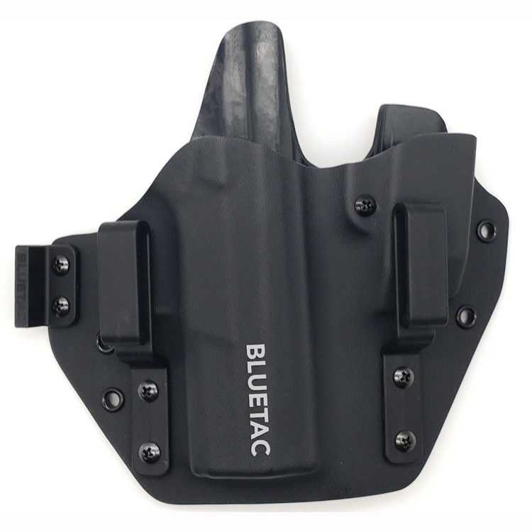 bluetac iwb gun holster with magazine pouch gun holster holster manufacturer holster supplier Polymer holster and kydex holster manufactuer Shenzhen Bluetac Industrial Technology Co. Ltd