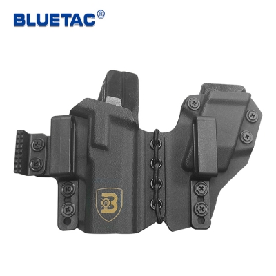  Bluetac High Quality Kydex IWB Gun Holster With Mountend Mag Pouch Inside Waist Band Concealed Gun Holster