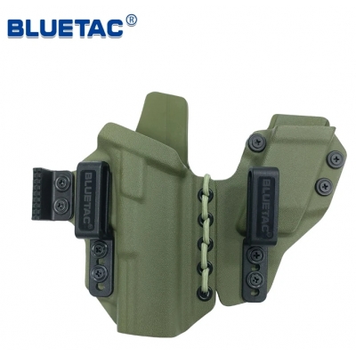  Bluetac Concealed Army Green Kydex IWB Holster With Magazine Pouch
