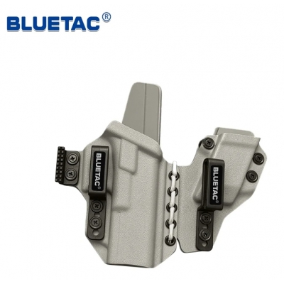 Bluetac Factory Provide Tan IWB Gun Holster Intergrated with Magazine Pouch Fits Glock 17/19