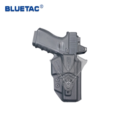 Bluetac Tactical Equipment Hidden with kydex iwb Leather Case, Claw - shaped with Glock 17 22 gen 1 - 5