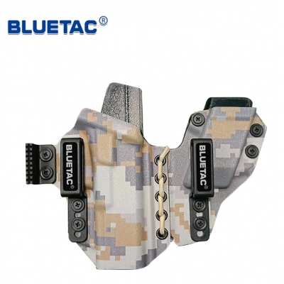 Bluetac Kydex camouflage Concealed Carriage IWB Holster With Mag Pouch